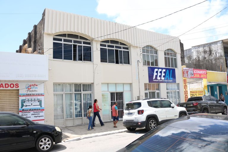 Fachada da sede da Federação Espírita do Estado de Alagoas em Maceió